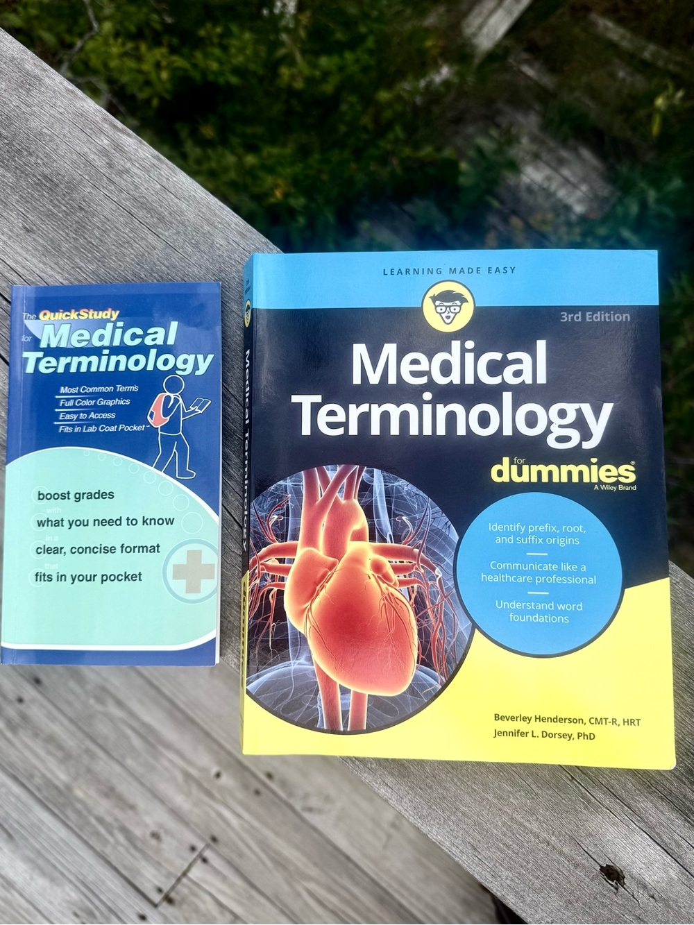 Medical Terminology Book & Quick Study (Softcover)